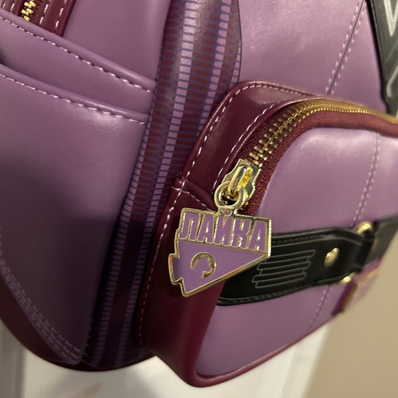 NWT Loungefly Kate Bishop Hawkeye Backpack - Picture 5 of 7